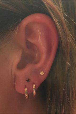 Constellation ear piercing