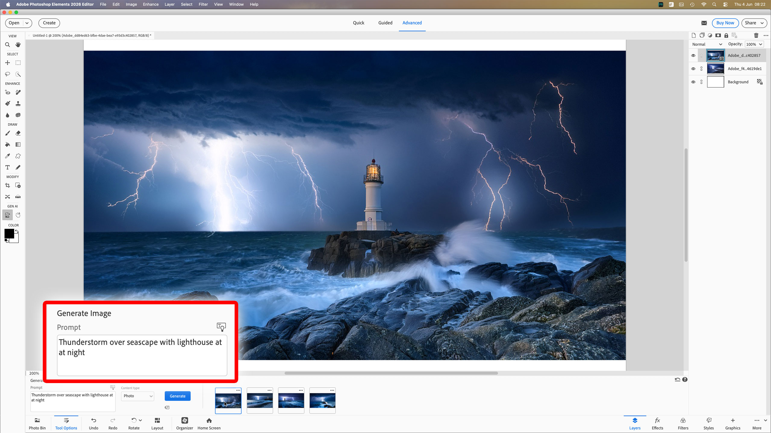 Adobe Photoshop Elements 2026 screenshot