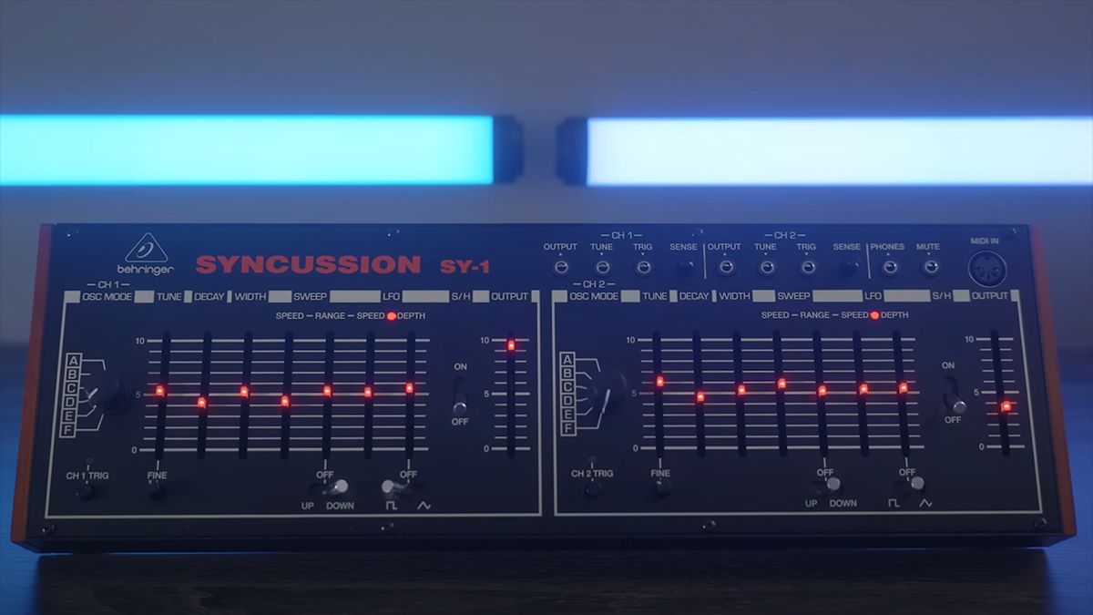 【タイムセール】BEHRINGER SYNCUSSION SY-1 べリンガー Behringer SYNCUSSION SY-1 Classic Dual Analog Percussion