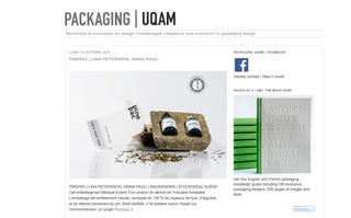 Packaging design: Packaging UQAM