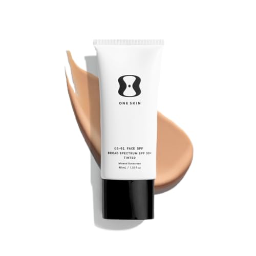 Oneskin Face Spf Os-01 Peptide Broad Spectrum Spf 30+ Mineral Sunscreen- Scientifically Proven to Protect Skin From Uv Aging, Includes Potent Antioxidants, for All Skin Types Including Sensitive Skin