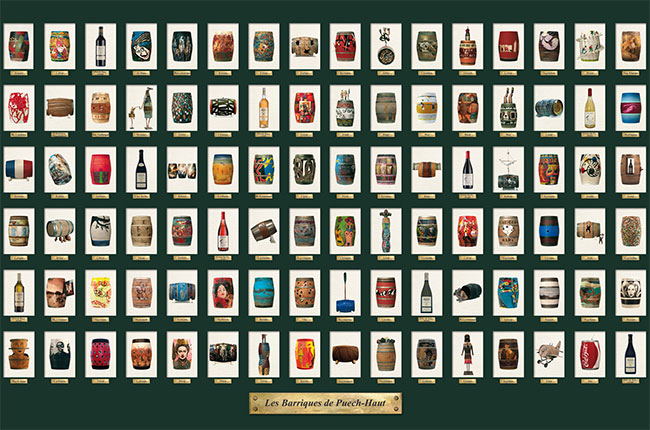 puech-haut art barrels