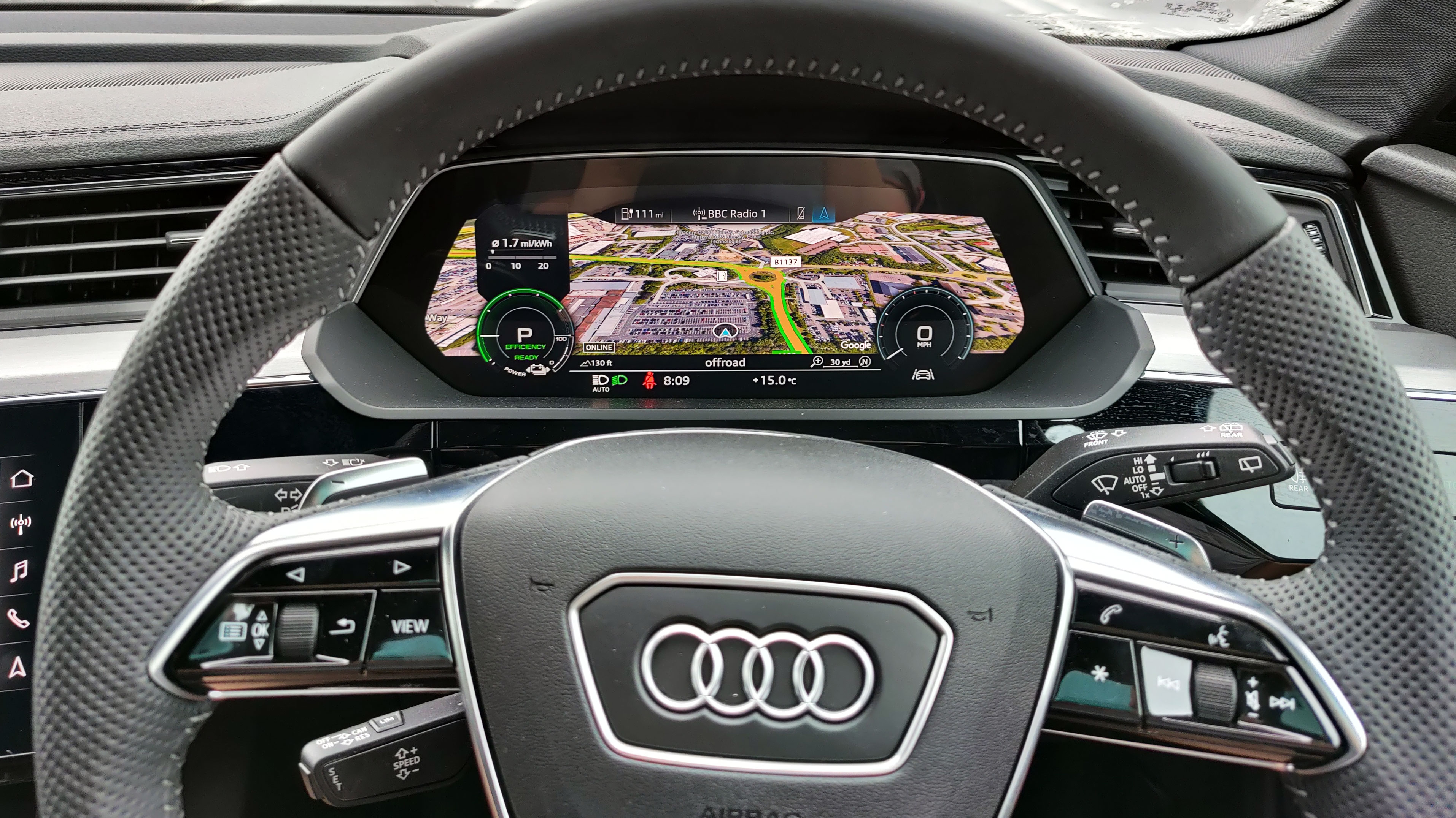 Audi etron driving the first allelectric Audi TechRadar