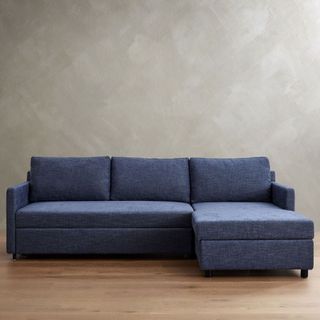 Pacifica Trundle Chaise Sleeper Sectional - Storage Available (99")