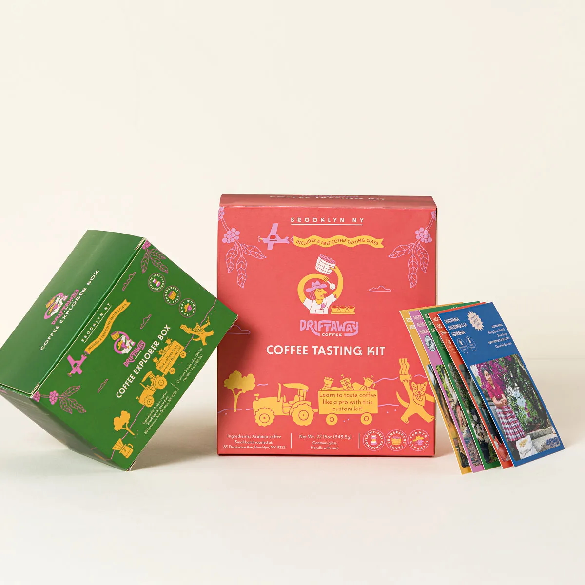 Uncommon Goods Coffee Blind Taste Test kit