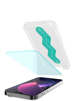  Smartish 2-Pack Tempered Glass Screen Protector for iPhone 15 - Tuff Sheet