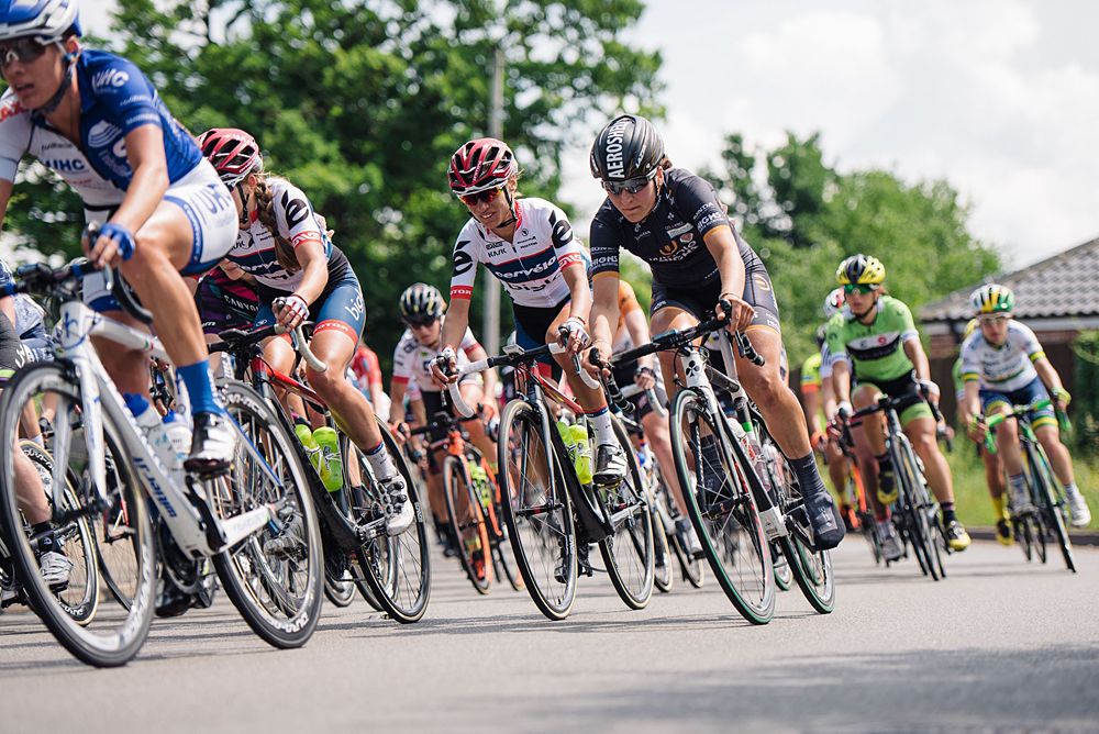 Ashleigh Moolman Pasio (Cerv&eacute;lo Bigla) at Aviva Women's Tour 2016 - Stage 1
