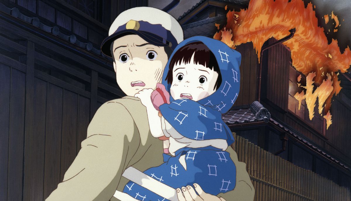 A still from Studio Ghibli&#039;s grave of the fireflies