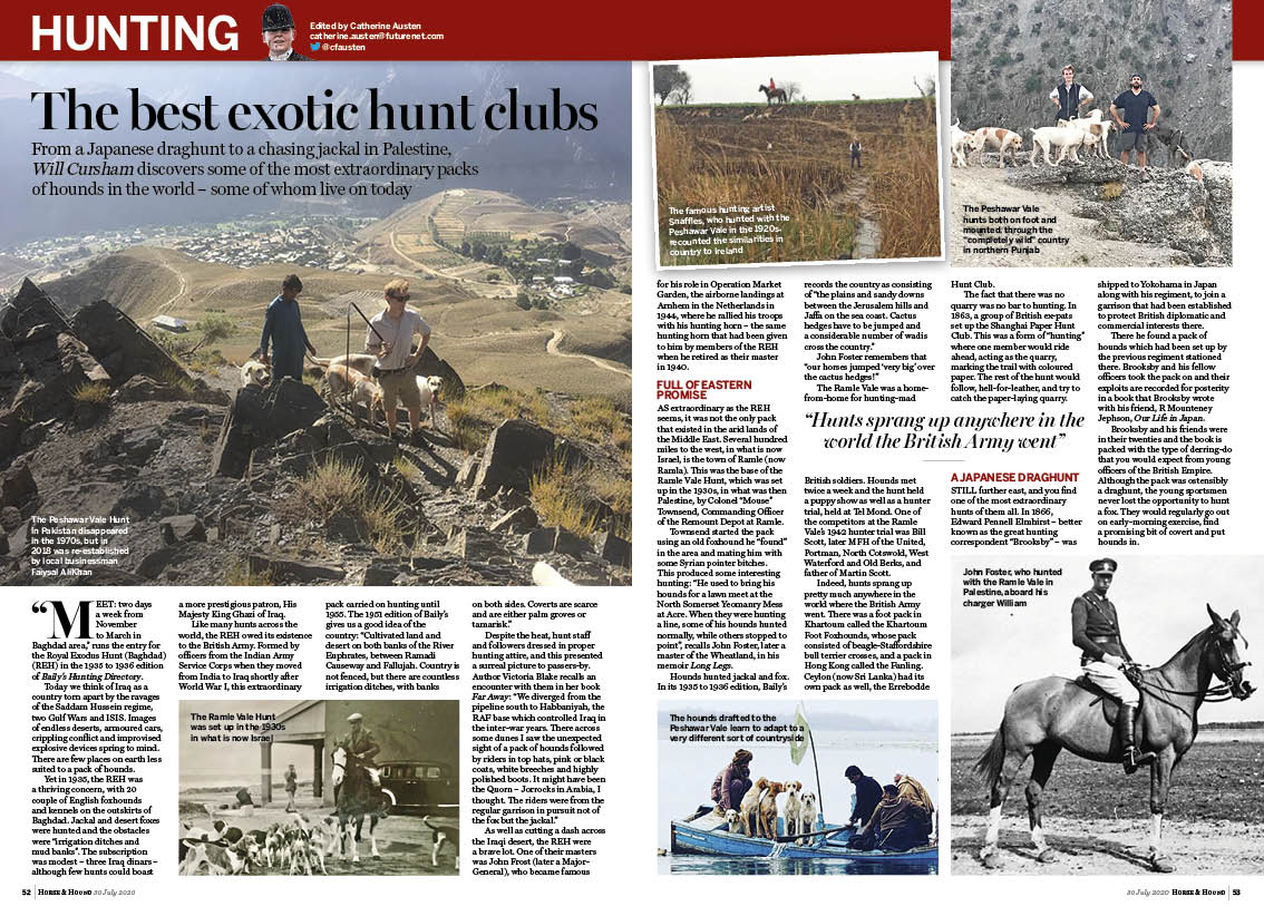 HT 3p how did hunting spread rou