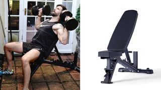 Again Faster adjustable weight bench