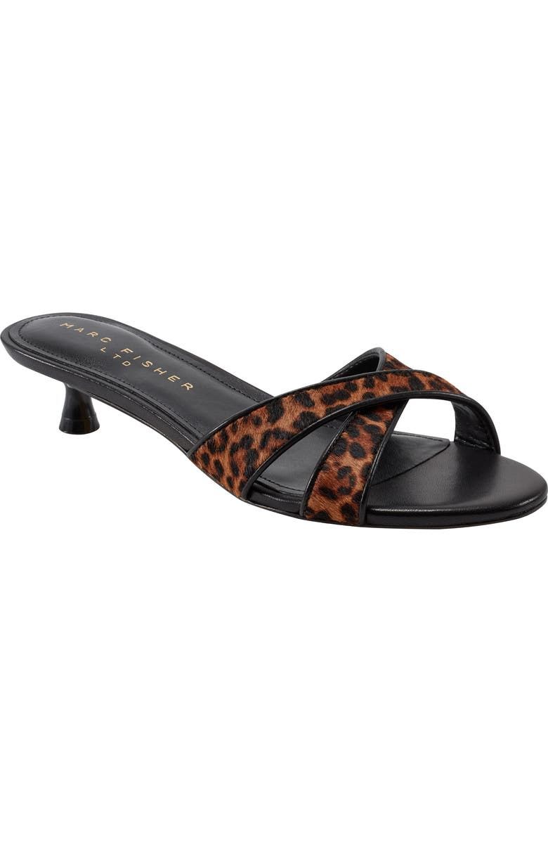 Tracey Kitten Heel Slide Sandal