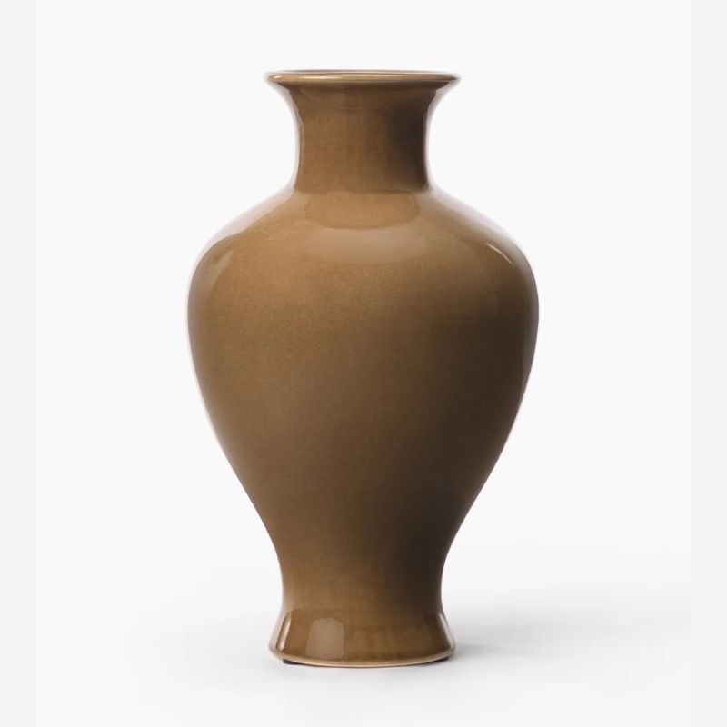 brown vase