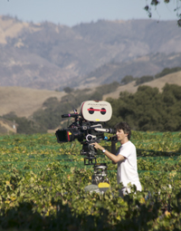 Sideways - Payne shooting in vines