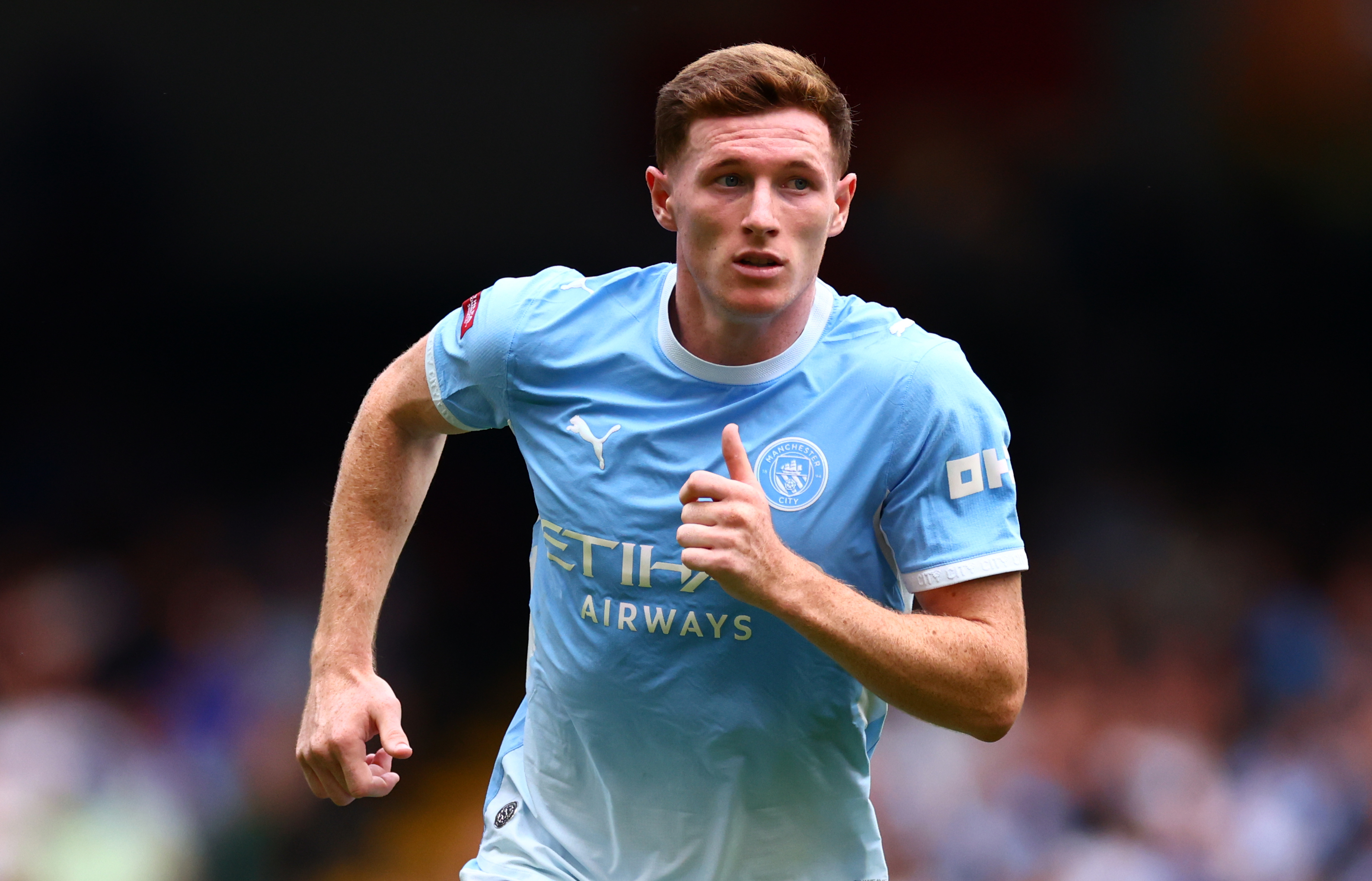 Manchester City's new man in midfield Elliot Anderson