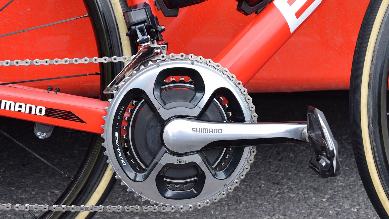 Van Garderen was running 175mm cranks