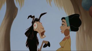 David Spade and Wendie Malick in The Emperor's New Groove