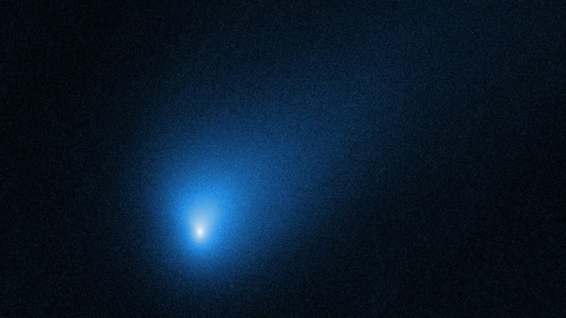 NASA&#039;s Hubble Space Telescope captured this view of the interstellar Comet 2I/Borisov on Oct. 12, 2019.