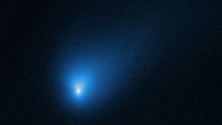 NASA's Hubble Space Telescope captured this view of the interstellar object Comet 2I/Borisov on Oct. 12, 2019.