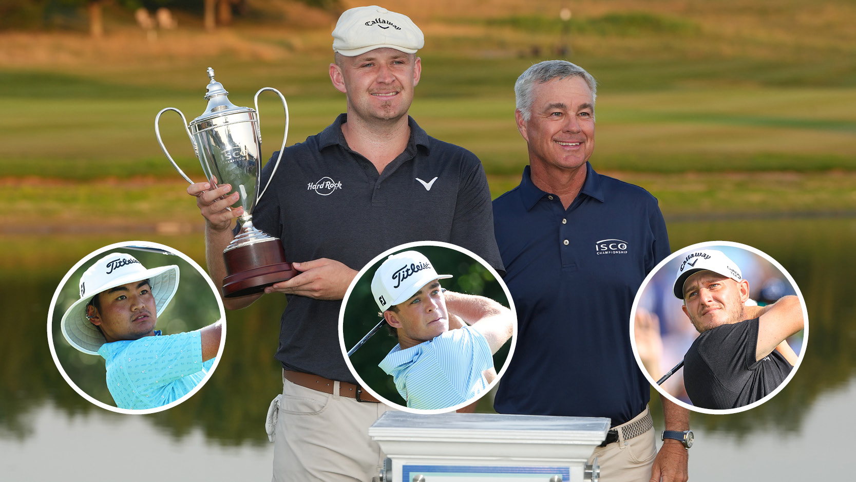 Harry Hall poses with the ISCO Championship