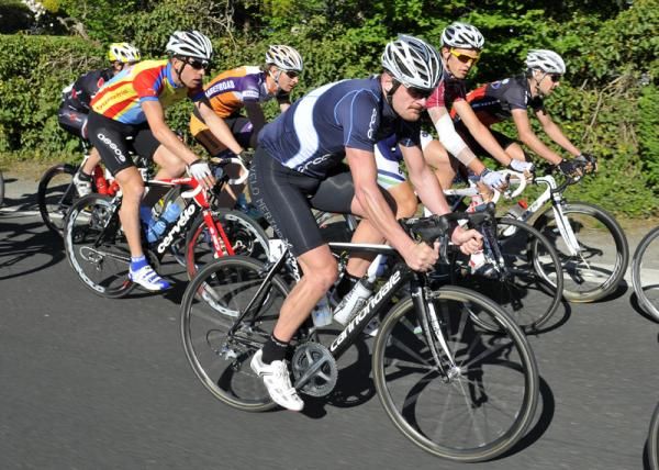 Floyd Landis of Orca Velo Marino looks a little more relaxed now that the pace has settle down.