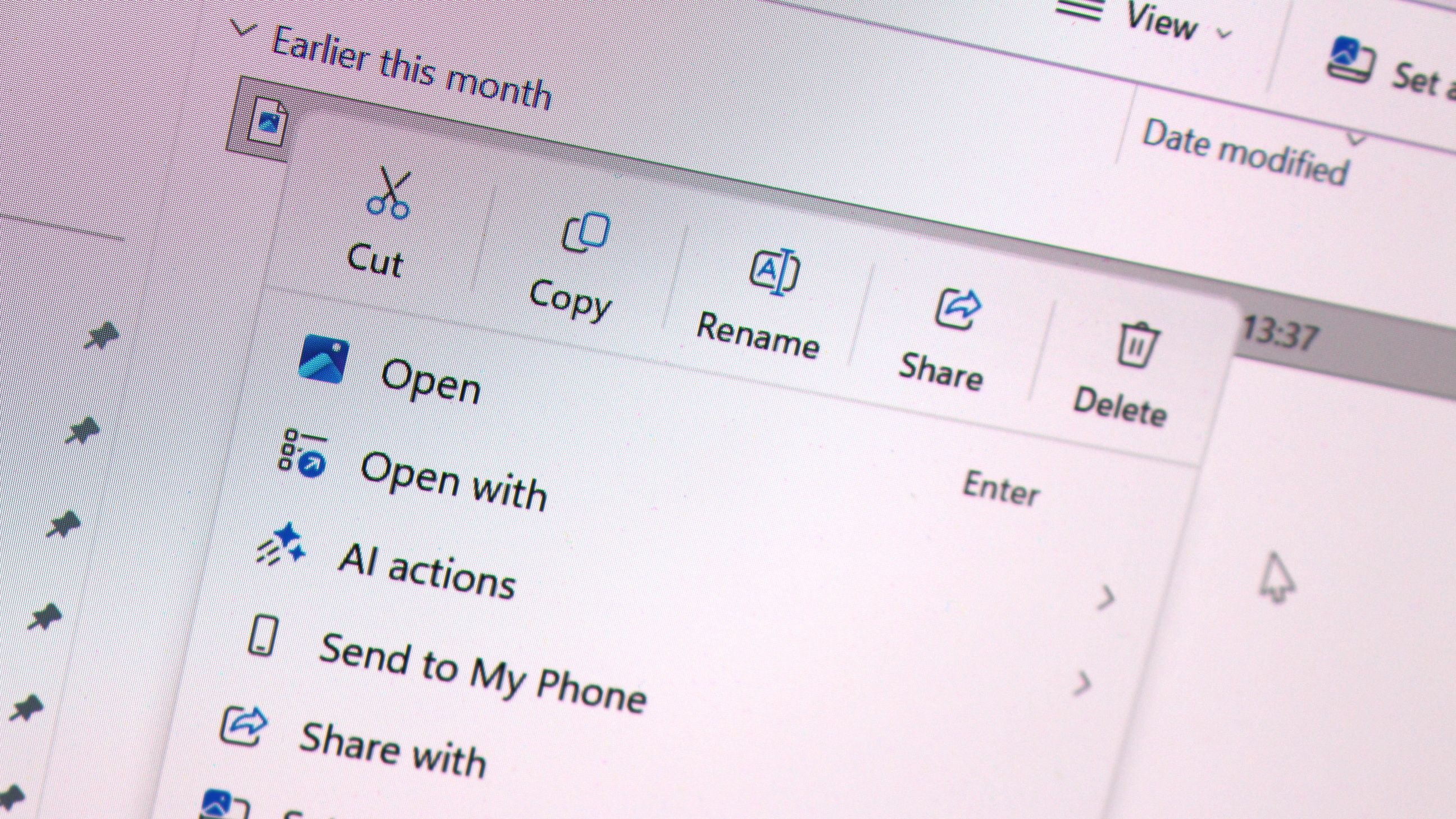 Windows 11 Context Menus