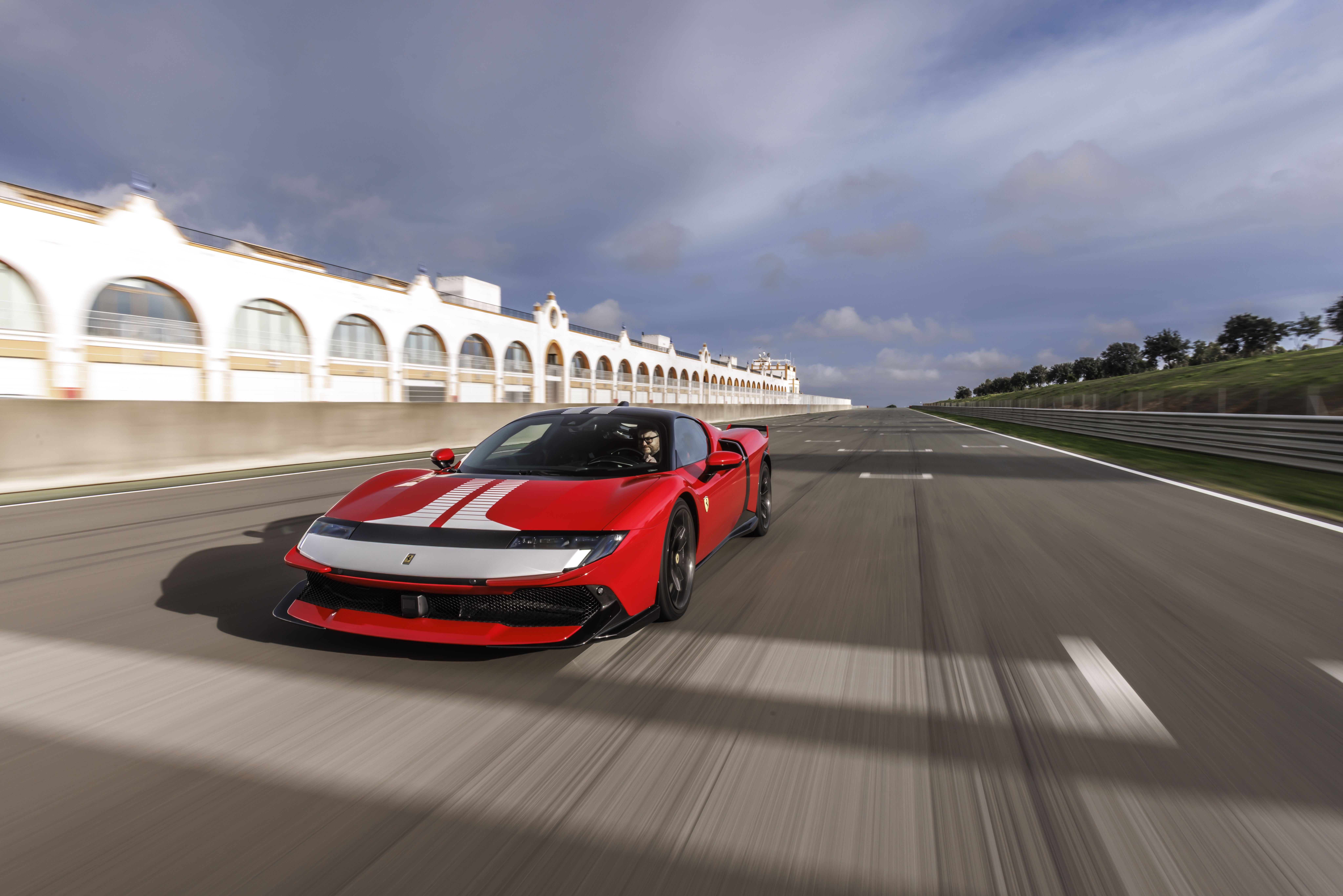 Our intrepid author takes to the track in the 849 Testarossa