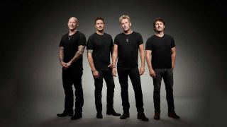 Nickelback studio portrait