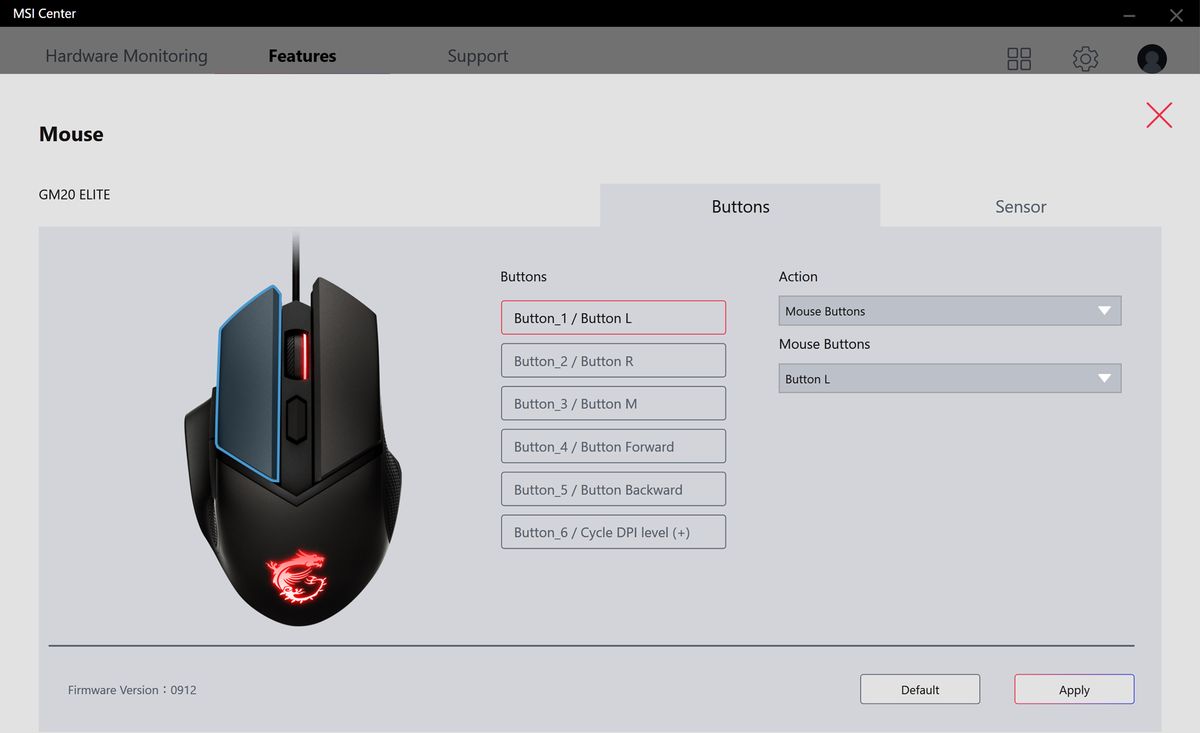 MSI Clutch GM20 Elite