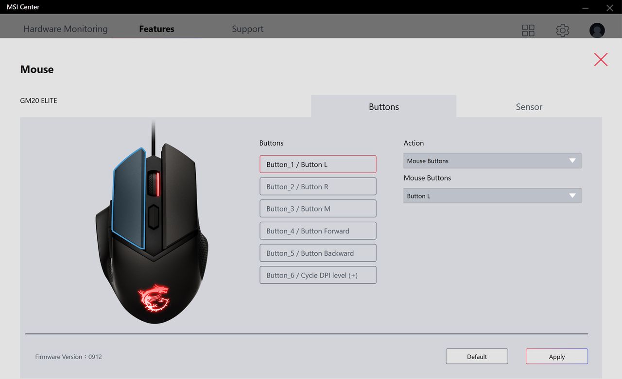 MSI Clutch GM20 Elite