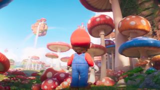 Mario (Chris Pratt) in The Super Mario Bros. Movie