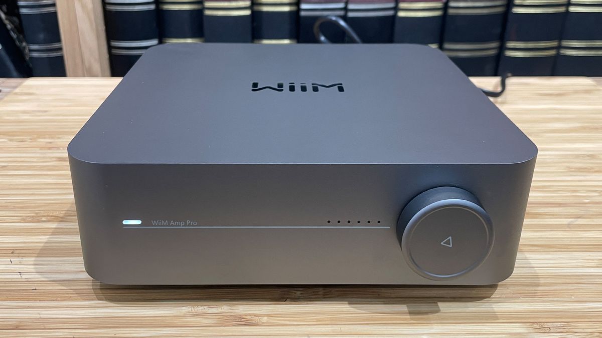 Wiim AMP PRO シルバー WiiM Amp Pro Wireless streaming amplifier with Bluetooth® and
