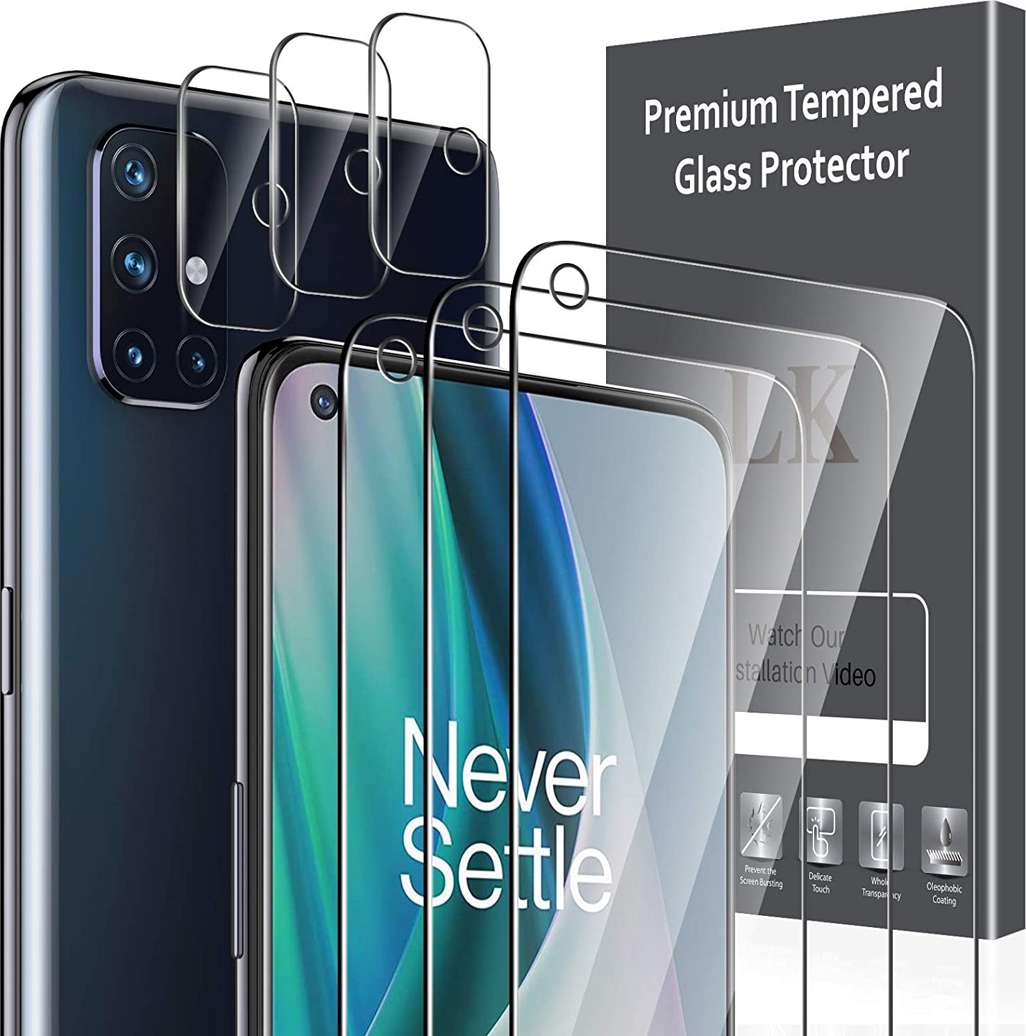 LK OnePlus Nord N10 Screens Render
