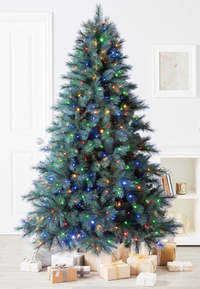 7ft Chamonix Pine Premium Pre-lit Artificial Christmas Tree - &nbsp;£375 (Was £500) | Homebase