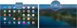 To search an app in Launchpad on Mac, open Launchpad. Select the search bar at the top center, enter the name of the app. Choose the app.