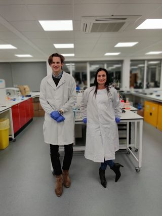 Meet the COVID test scientists: Alex and Mona developing the vaccine