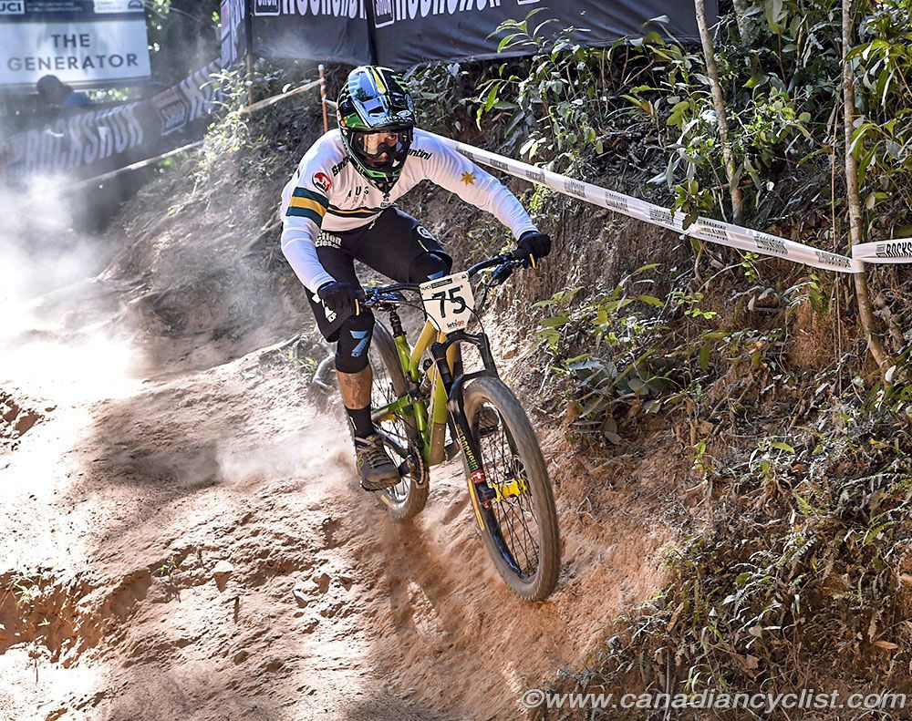 Five time World Champ Sam Hill (Australia) was 1st rider down - his time would stand up until countryman Hannah bumped him