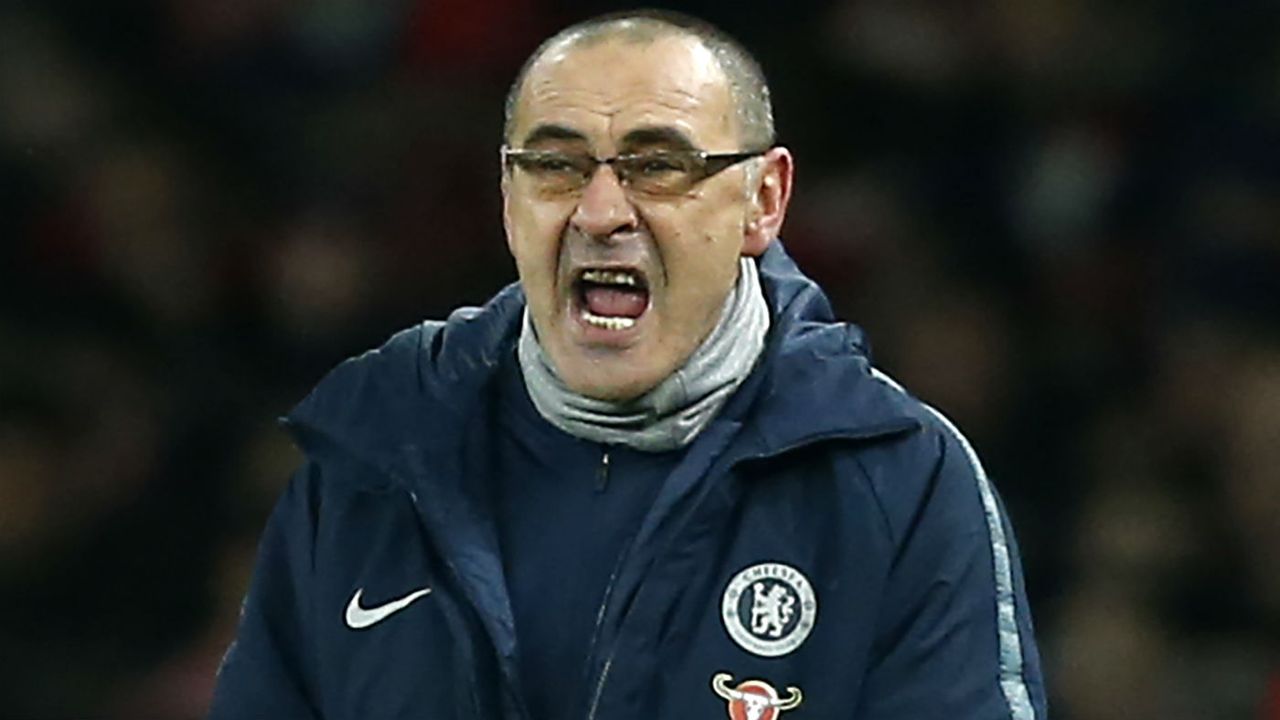 Chelsea manager Maurizio Sarri 