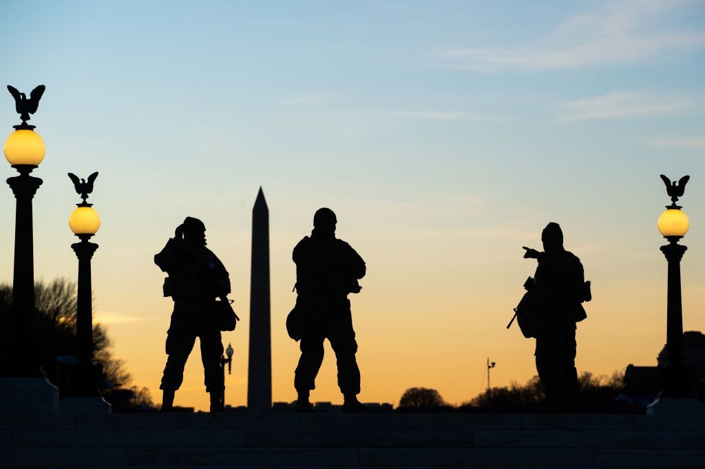 National Guard members in D.C.