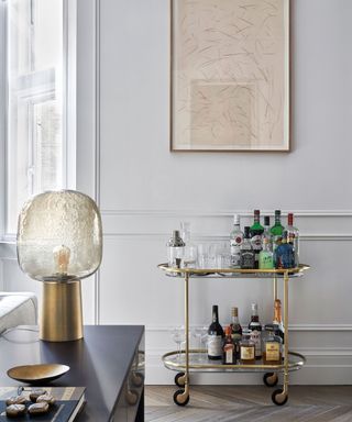 Bar cart ideas for small homes