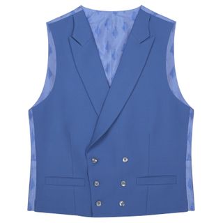 BLUE WAISTCOAT show front and back _283006892_510835331