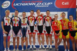 Session 6 - Canada, Colombia golden in team pursuit