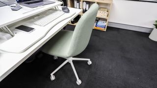 Koala Upright office chair at a desk