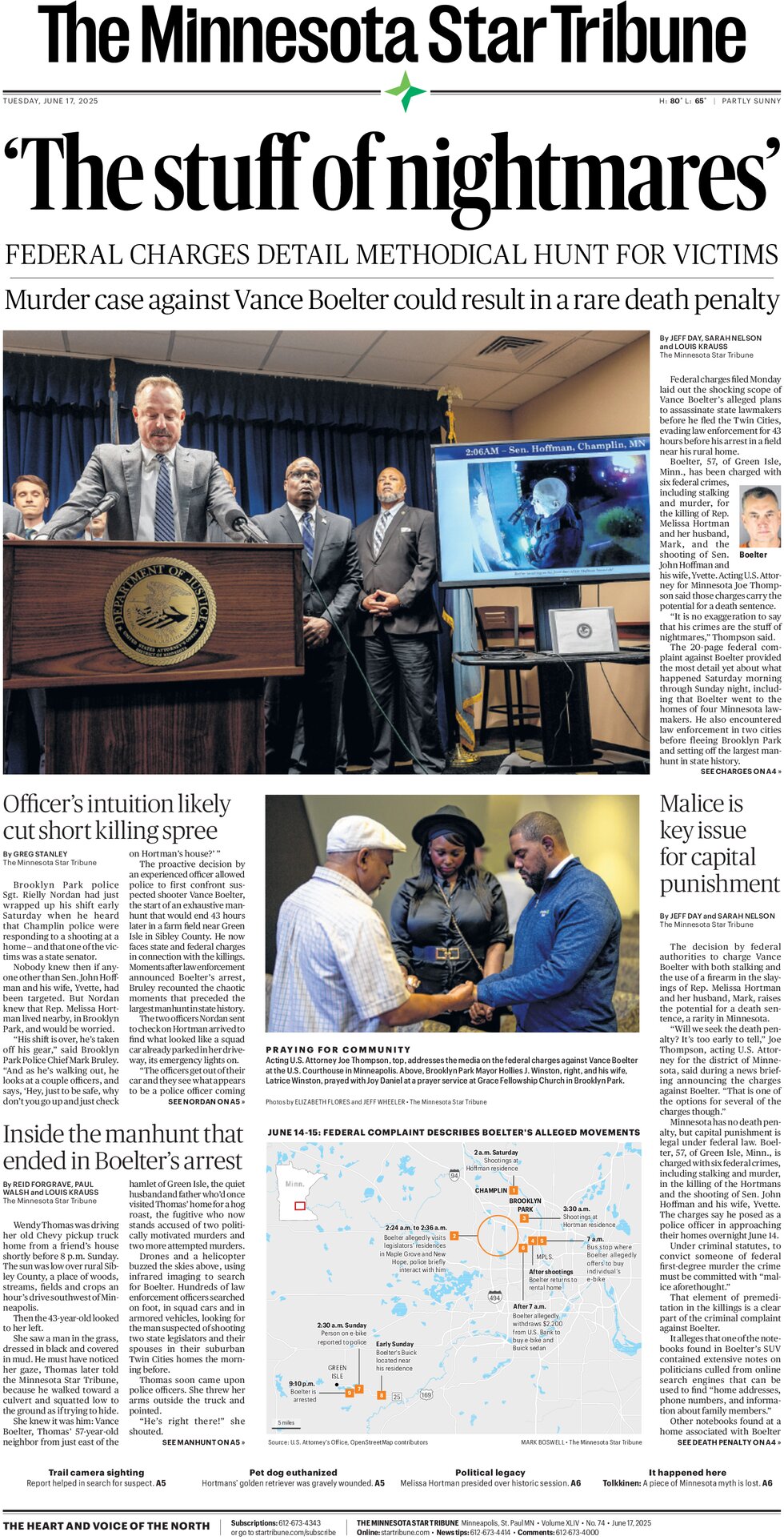 The Minnesota Star Tribune