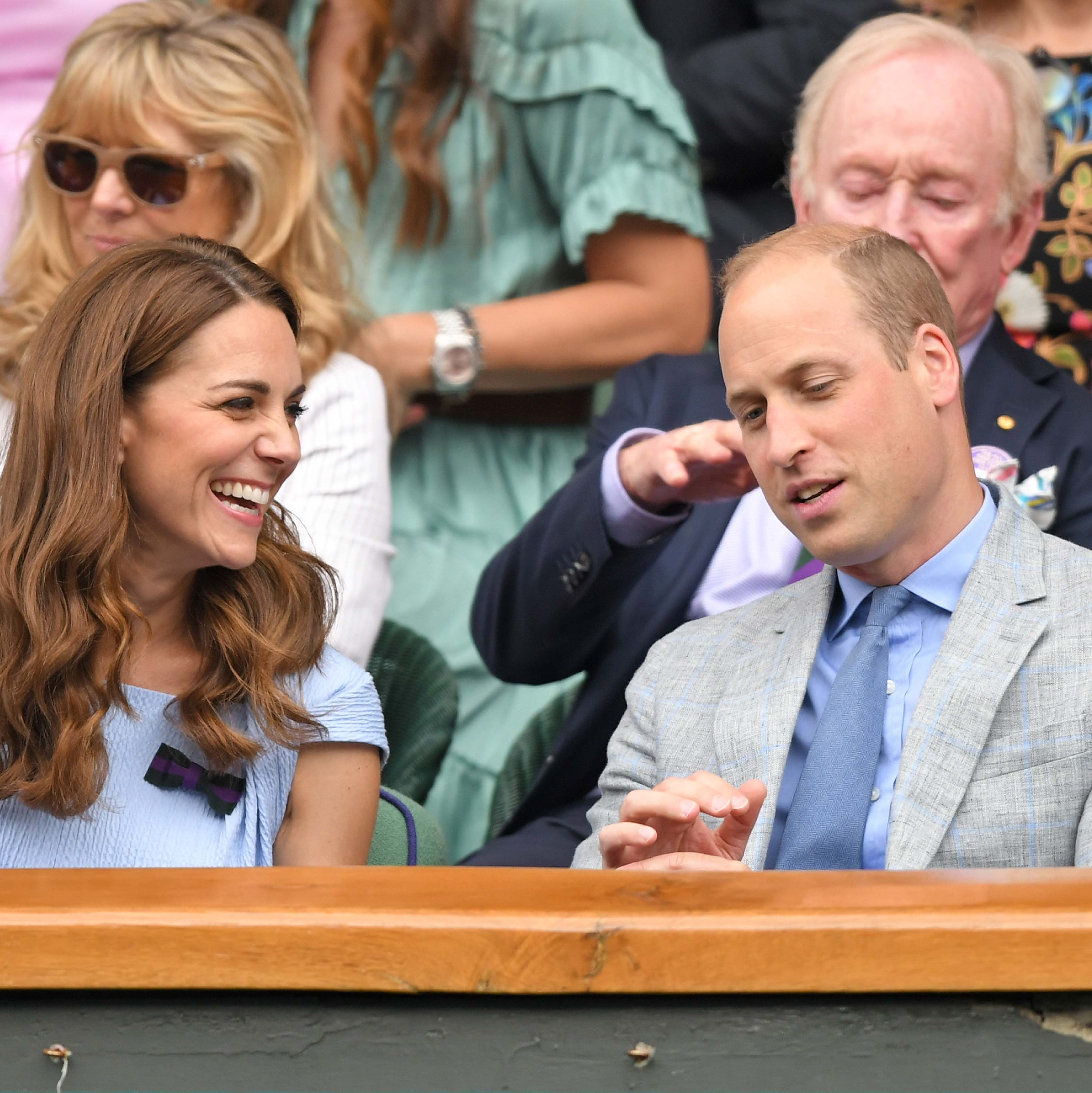 kate middleton wimbledon blue dress Kate Middleton in Cobalt Blue Dress for Wimbledon 2025 Men's Final