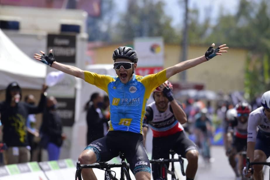 Alan Boileau wins stage 3 of Tour du Rwanda 2021