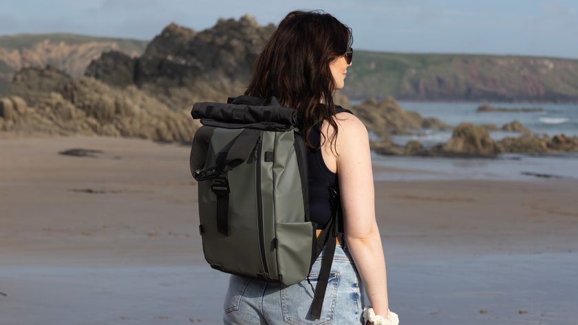 WANDRD PRVKE Lite being worn at a beach