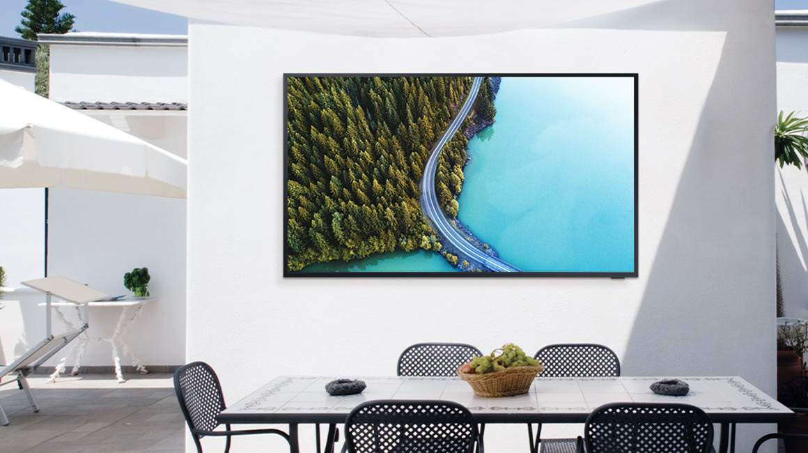 65 Class The Terrace Full Sun Outdoor QLED 4K early Prime Day deal