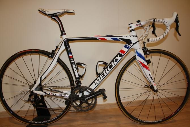 Sylvain Chavanel's road bike from the 2010 season