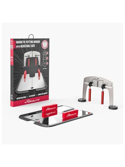 Magnetic Putting Mirror With Adjustable Gate