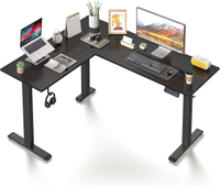 Cowish  L-shaped electric standing desk